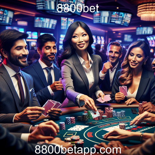 A Experiência do Cassino Ao Vivo no 8800bet
